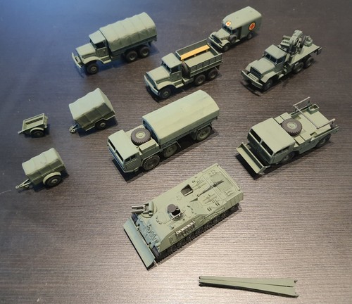 Roco minitanks militär 87 - minitanks, 1/87