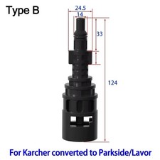 Adapter fuer Karcher Lavor