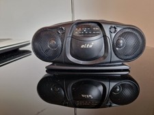 Elta Tragbares FM/AM Radio Schwarz