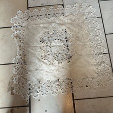 Spitzendecke tischdecke 80x80 - spitzendecke,