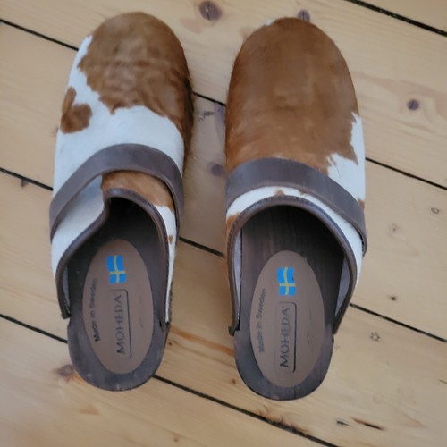 Schwedische holz clogs aus - schwedische,