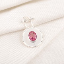 Rosa Turmalin Edelstein 925