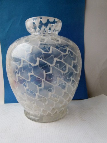 44165 vase lauscha fadenglas - lauscha,