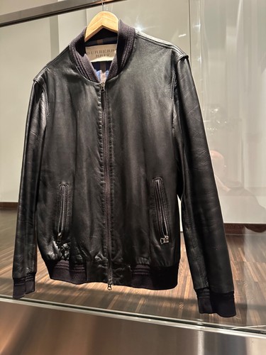 Burberry brit lederjacke herrn - burberry,