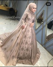 Henna NISAN Verlobungskleid ABIYE TESETTÜR kleid Elegant Von KRISTALZARINA 
