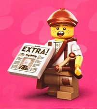 Lego 71037 Minifiguren Serie 24, Zeitungs-Junge Zeitung Tasche Zwiesel # 12 NEU