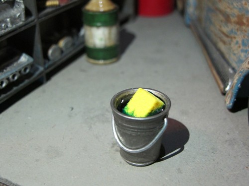 Wasch wasser eimer mit - mit, schwamm