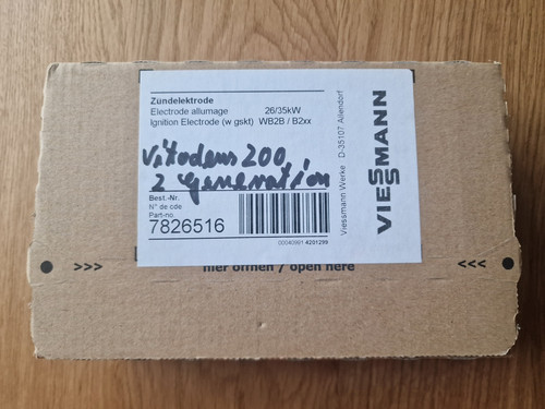 Viessmann zündelektrode wb2b - zündelektrode,