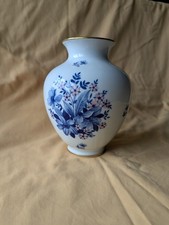 Vase Bavaria Waldershof Echt Cobalt, mit 22 Karat Gold Dekor, Chargen Nr 130/3