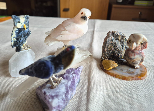 Dekorative vogel figuren aus - 4, vogel-figuren