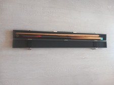 Billiard Pool Cue BCE ENGLAND Paul Jimmi White 146cm. mit Tasche.