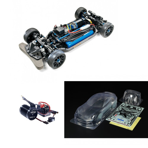 Tamiya 02r brushless set - tt-02r,