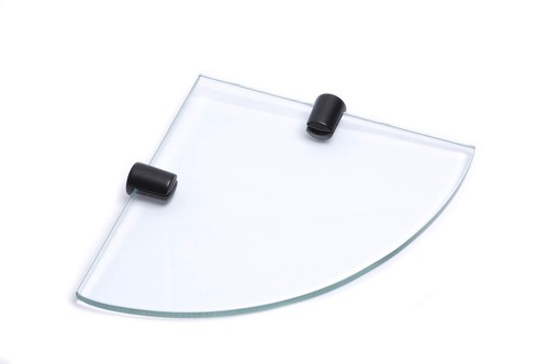 Tempered glass corner shelf - corner,