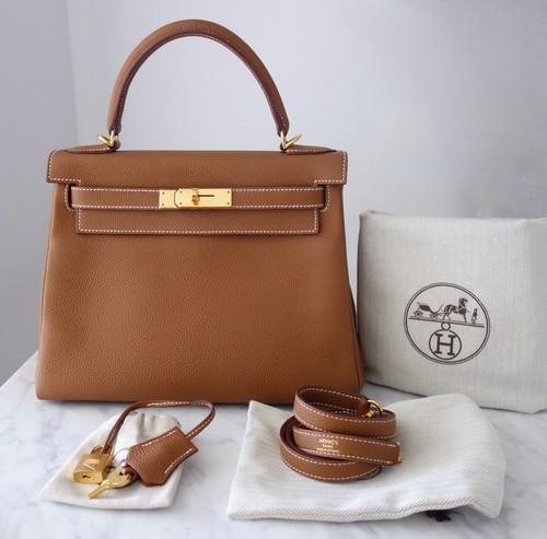 Hermes tasche kelly gold - hermes,