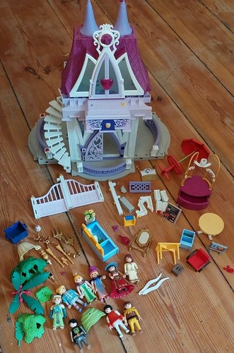 Mega set playmobil schloss - mega,