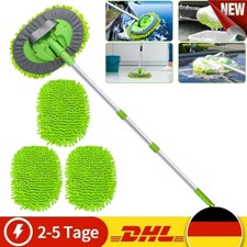 Auto Waschbürste Mikrofaser Autobürste Teleskopwaschbürste Kfz Reinigungsbürste