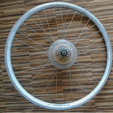 26 Zoll Hinterrad, Nabe, Schaltung aus Zwei plus Zwei Tandem