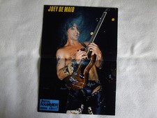 Joey De Maio - Manowar / Victory - Poster - 1987 Metal Hammer