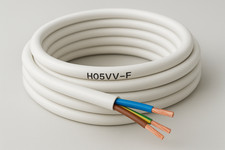 H05VV-F 3x1,5mm² PVC