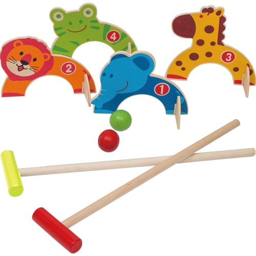 Holz krocket set kinder - krocket,
