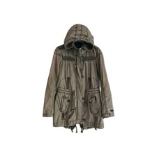 khujo Tm Style Tampa  Damen Übergangsjacke mit Kapuze Gr. M Khaki Grün 
