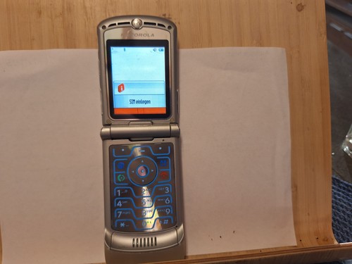 Handy motorola razr silber - razr,