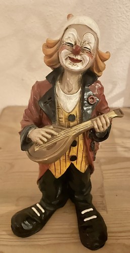 Vivian clown mit mandoline - clown,