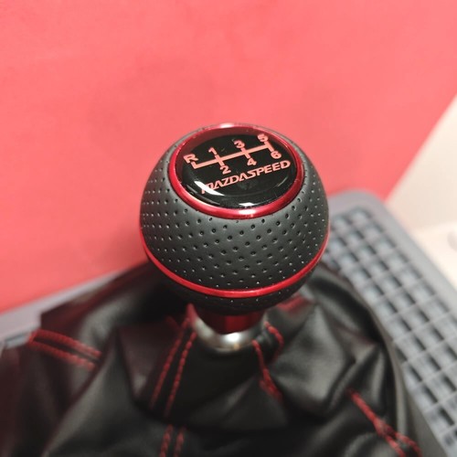 Rot leder mazdaspeed - leder, 6g
