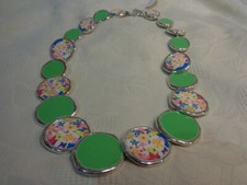 Hergo Collection Halskette Kette Länge ca. 60 cm Modeschmuck Handarbeit NEU