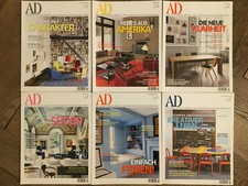 6 Zeitschriften AD Architektur Digest Hefte 2/3/4/5/7/9/ 2009