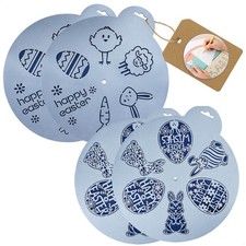 4x Ostern Schablonen -