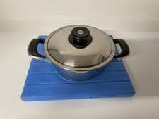 AMC Topf Pfanne 2,3 L mit AMC Deckel - 20cm - Edelstahl - TOP Zustand