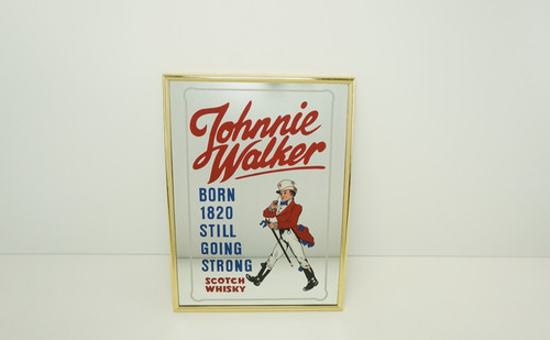 Johnnie walker werbespiegel - johnnie,