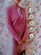 JOOP! Perlmutt Knöpfe Perl