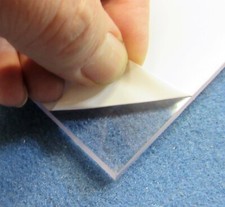 Kunststoffglas transparent PC Platte 6mm Zuschnitt 297 x 164 mm Polycarbonat