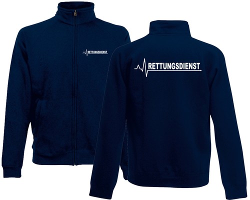 Rettungsdienst sweatjacke - rettungsdienst,