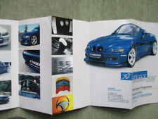 Hamann Motorsport BMW Z3 Roadster LCI ab 5/1999 Flyer Katalog Tuning