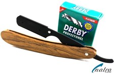 Holz Rasiermesser inkl. 100