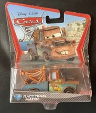 Dachbodenfund Mattel Disney Pixar Cars * Race Team Mater Hook von 2010 in OVP *