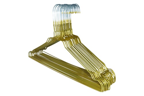 100 drahtbügel gold - 100,