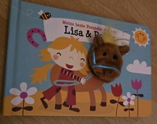 Fingerpuppenbuch - Meine beste Freundin und ich  Lisa & Polly  unbenutzt