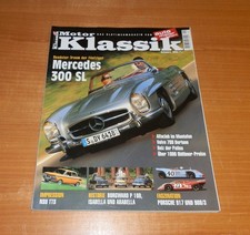 Motor Klassik 9/2001, Mercedes 300 SL, NSU TTS, Borgward P 100, Isabella, Arabel