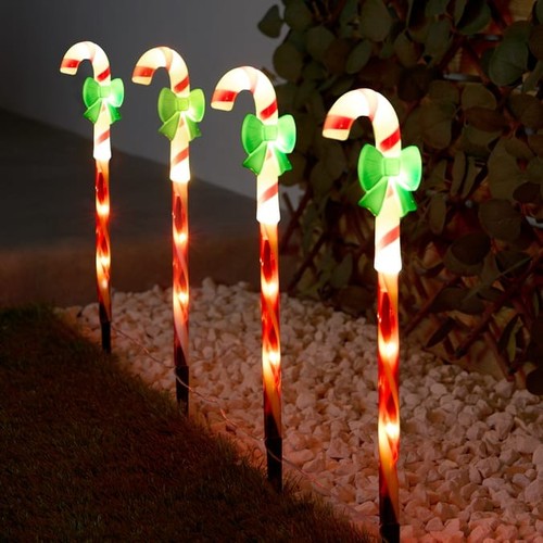 Weihnachten led zuckerstangen - weihnachten,