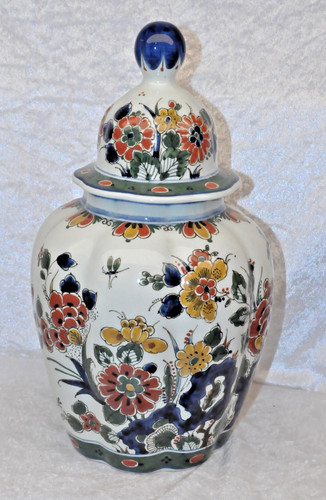 Royal delft deckelvase - -,