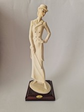 Giuseppe Armani Florence, Vintage Porzellan Figur "Lady Rider", Made in Italy