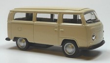 VW Bus (1972) Bulli T2 beige Modellauto 1:60 Metall Spritzguss von WELLY Neuware