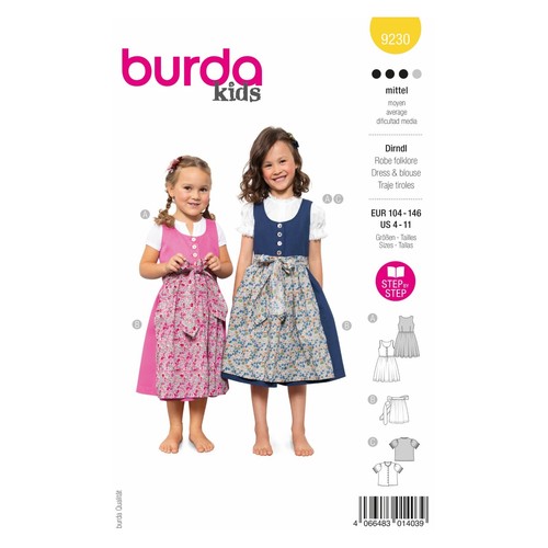 Burda kids schnittmuster - kids, nr
