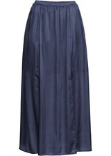 Neu Maxirock Gr. 42 Dunkelblau Damenrock Party-Rock Abendrock Skirt