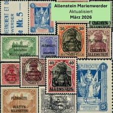 Abstimmungsgebiete Allenstein