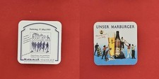 Marburger Stadtlauf 1995 Brauerei Bierdeckel Bier